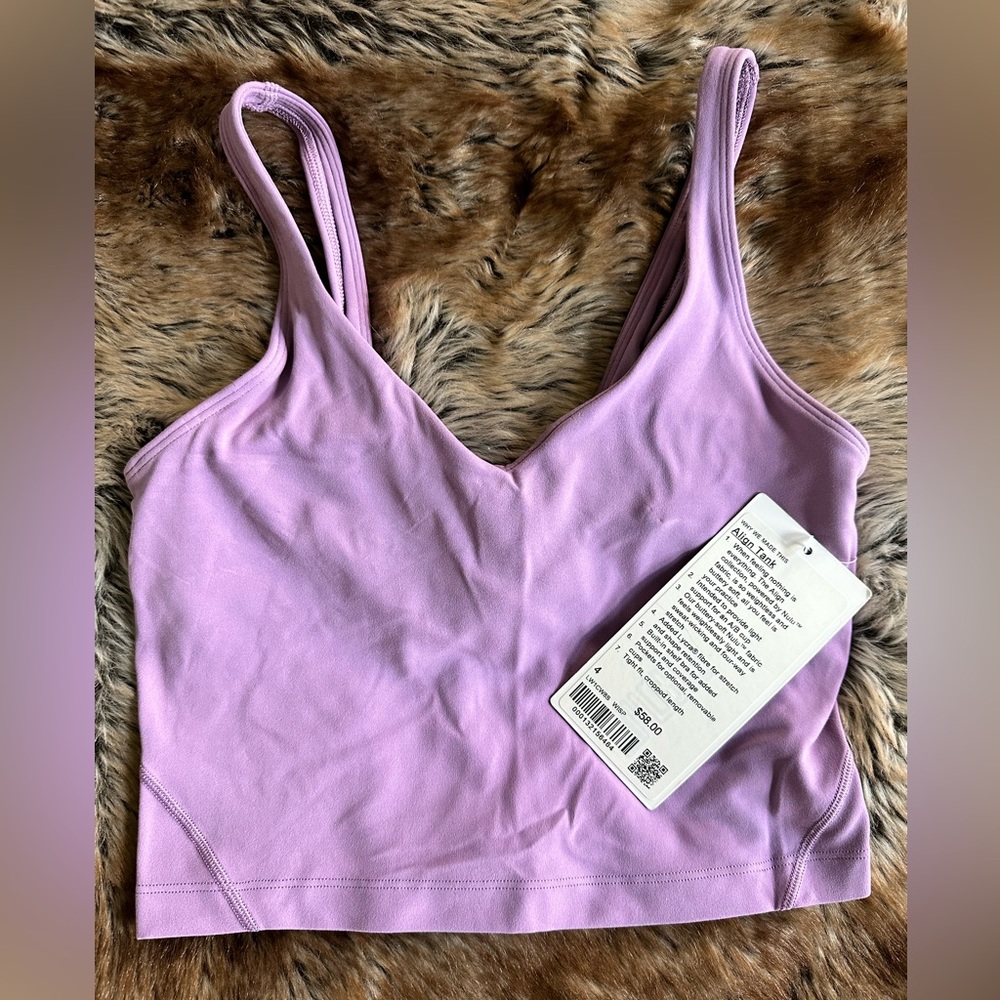 Lululemon Align tank Brand New size 4